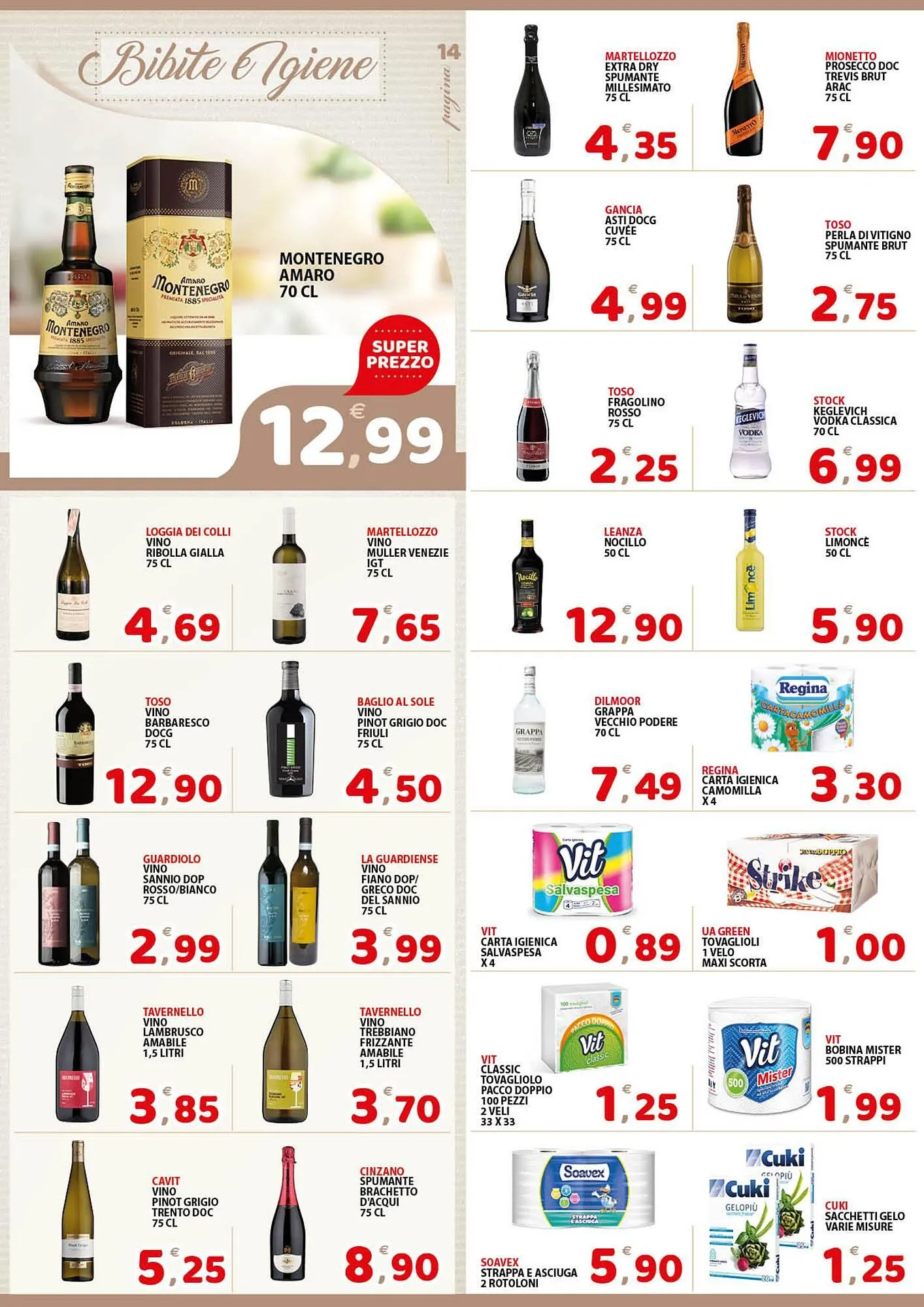 Volantino Premium Supermercati da 2 maggio a 15 maggio di 2024 - Pagina del volantino 14