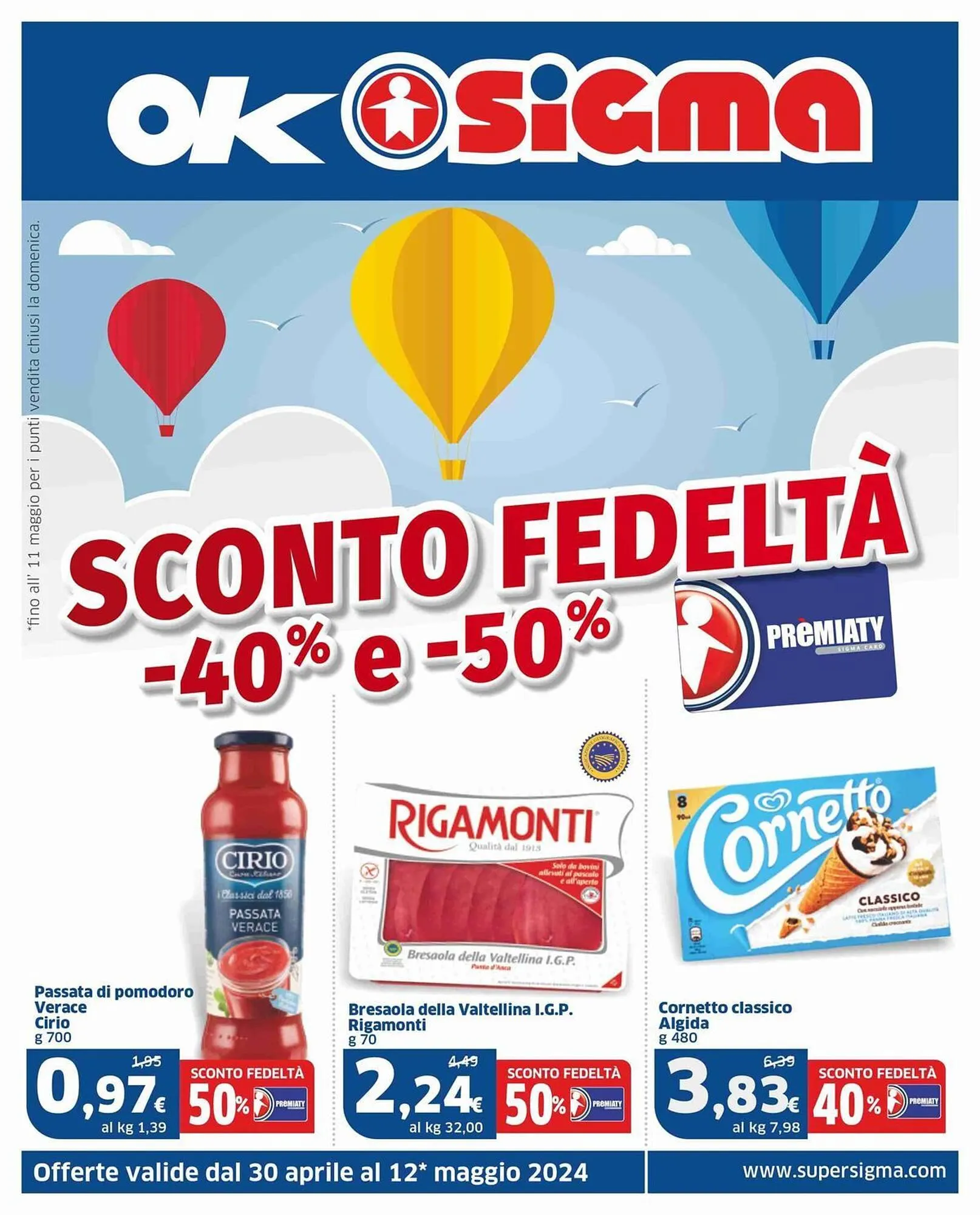 Volantino Ok Sigma da 30 aprile a 12 maggio di 2024 - Pagina del volantino 1