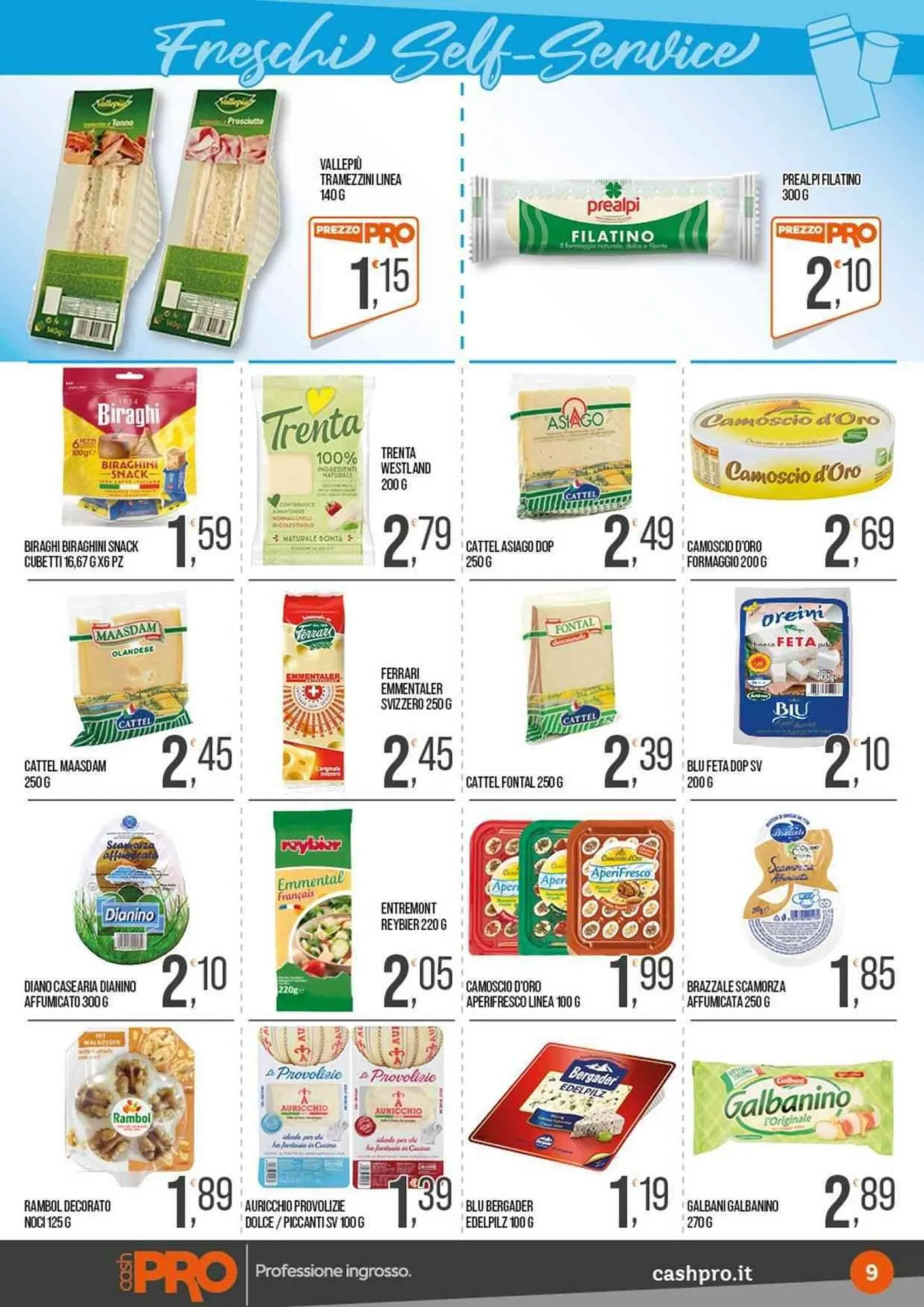 Volantino Cash pro da 7 luglio a 20 luglio di 2025 - Pagina del volantino 9
