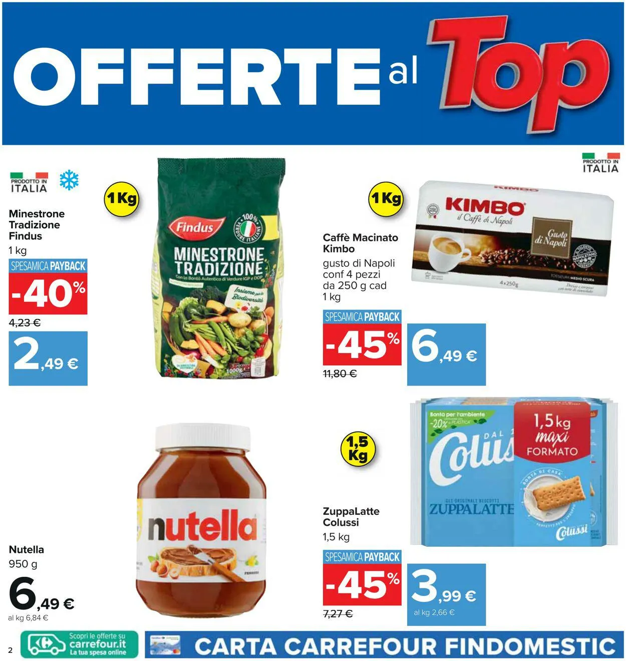 Carrefour Volantino attuale da 25 settembre a 8 ottobre di 2023 - Pagina del volantino 2