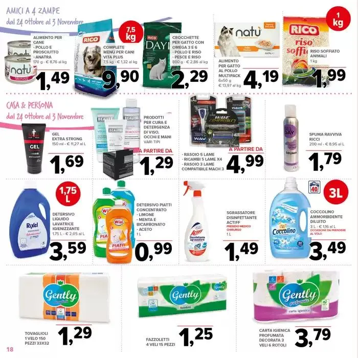 Sconti 30%40%50% da 24 ottobre a 3 novembre di 2024 - Pagina del volantino 18