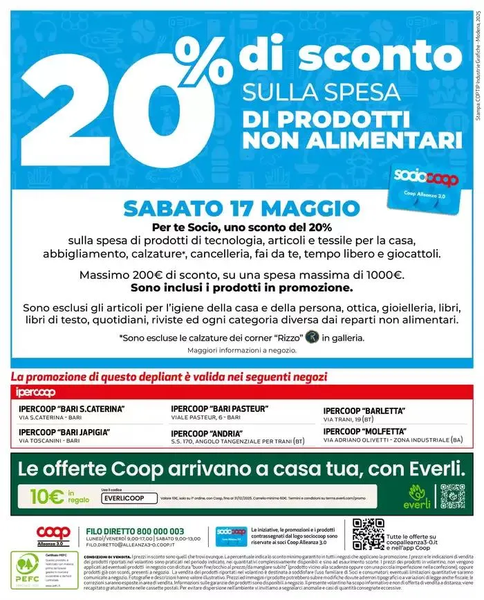 Grandi marche 30% 40% 50% da 8 maggio a 21 maggio di 2025 - Pagina del volantino 52