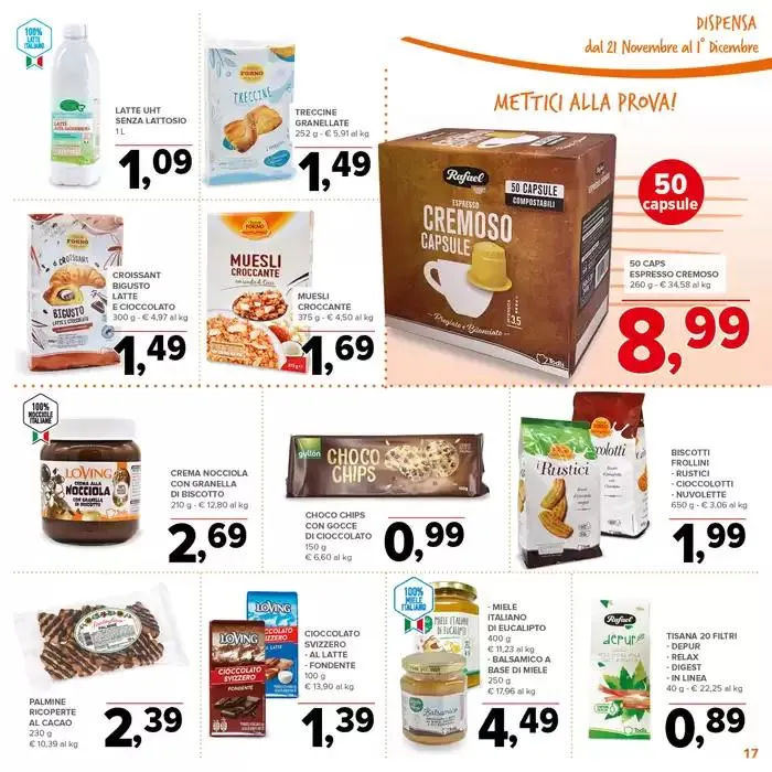 La forza di todis da 21 novembre a 1 dicembre di 2024 - Pagina del volantino 17