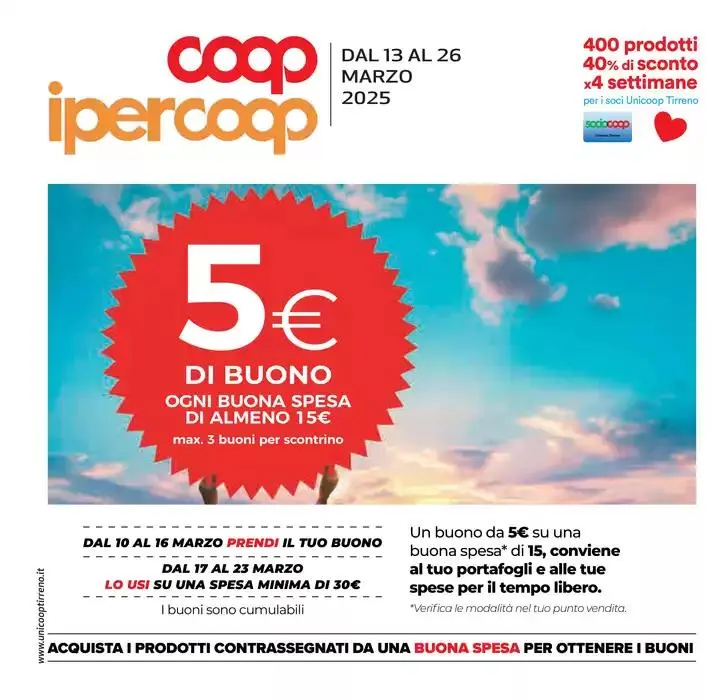 DAL 13 AL 26 MARZO 2025 da 13 marzo a 26 marzo di 2025 - Pagina del volantino 1