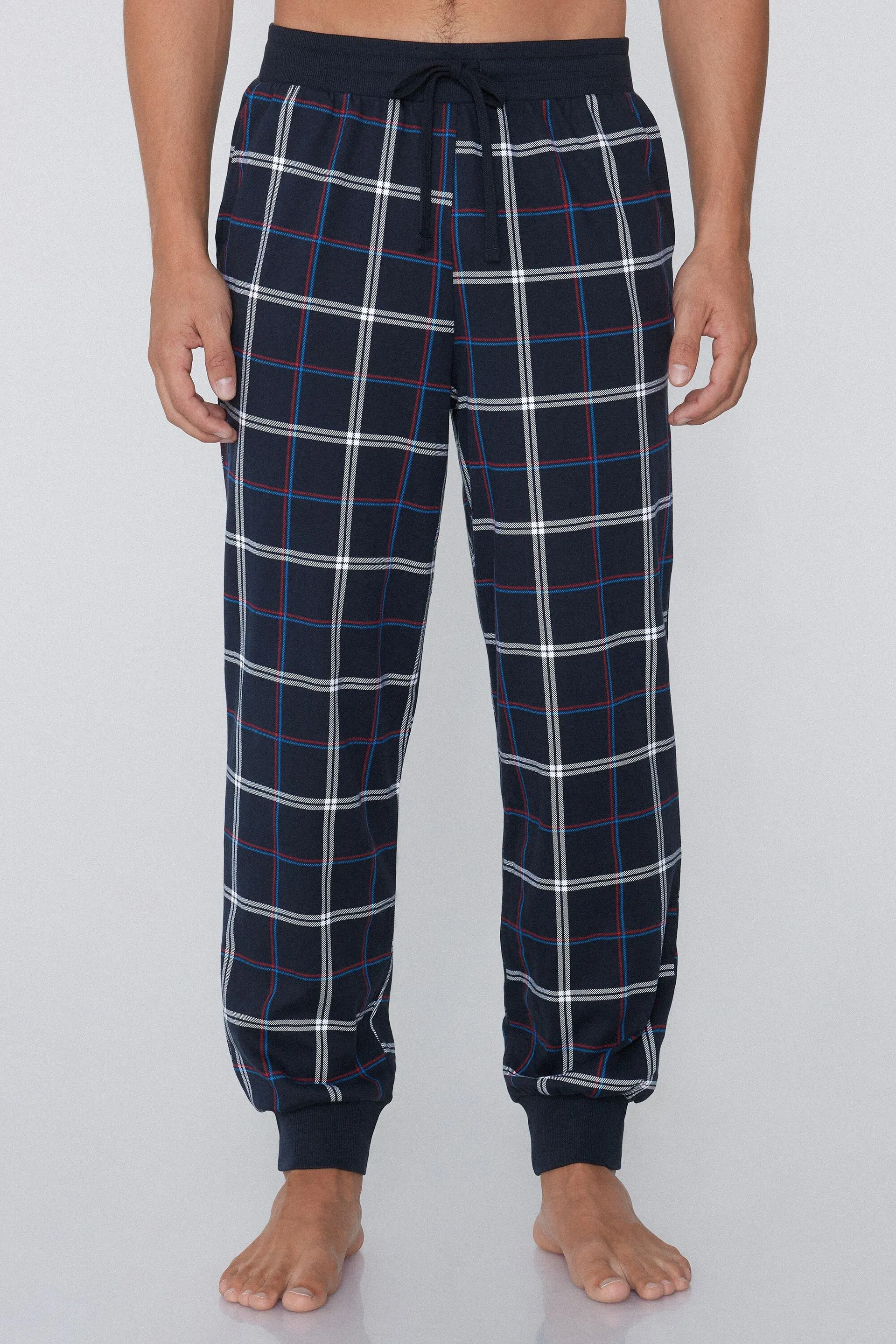Jogger in Cotone Pesante Tasche Stampato