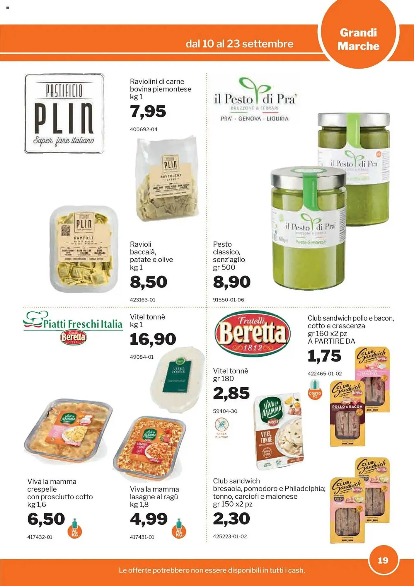 Volantino GrosMarket da 10 settembre a 23 settembre di 2025 - Pagina del volantino 19