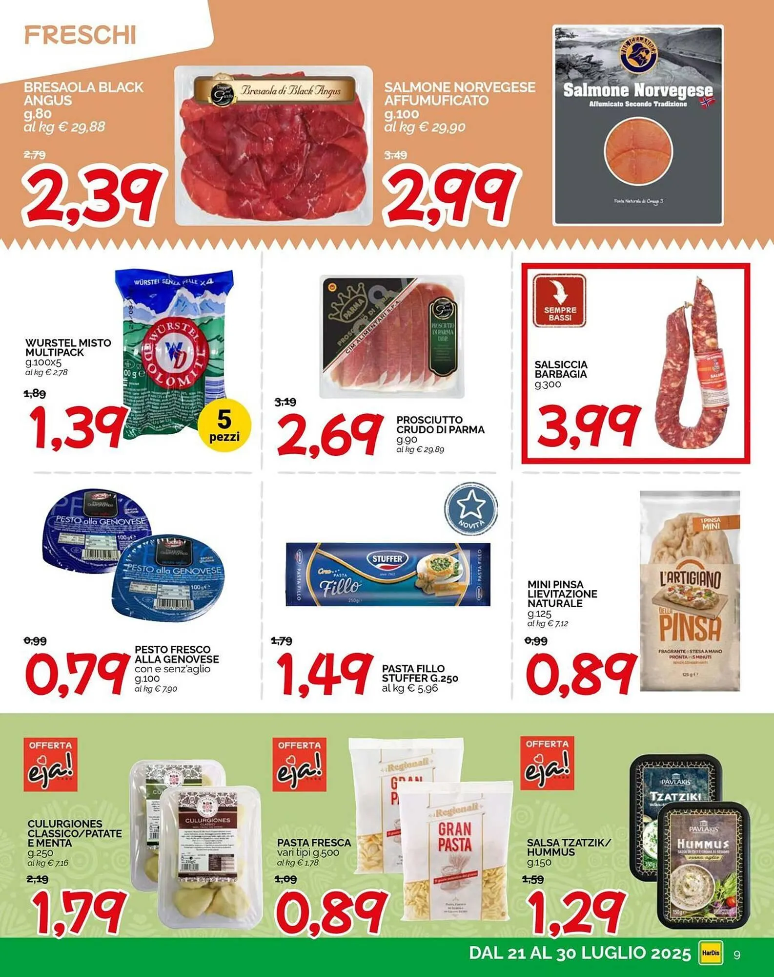 Volantino Hardis da 21 luglio a 30 luglio di 2025 - Pagina del volantino 9