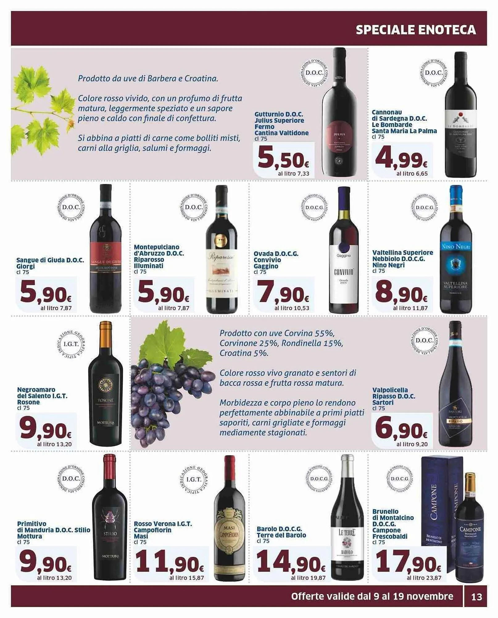Volantino Sigma da 9 novembre a 18 novembre di 2023 - Pagina del volantino 13