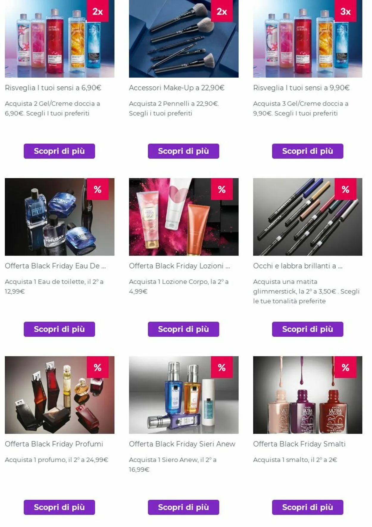 Avon Volantino attuale da 11 novembre a 17 novembre di 2024 - Pagina del volantino 1