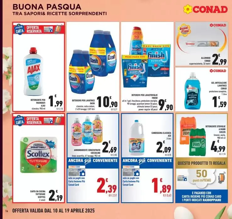 Buona Pasqua da 10 aprile a 19 aprile di 2025 - Pagina del volantino 14