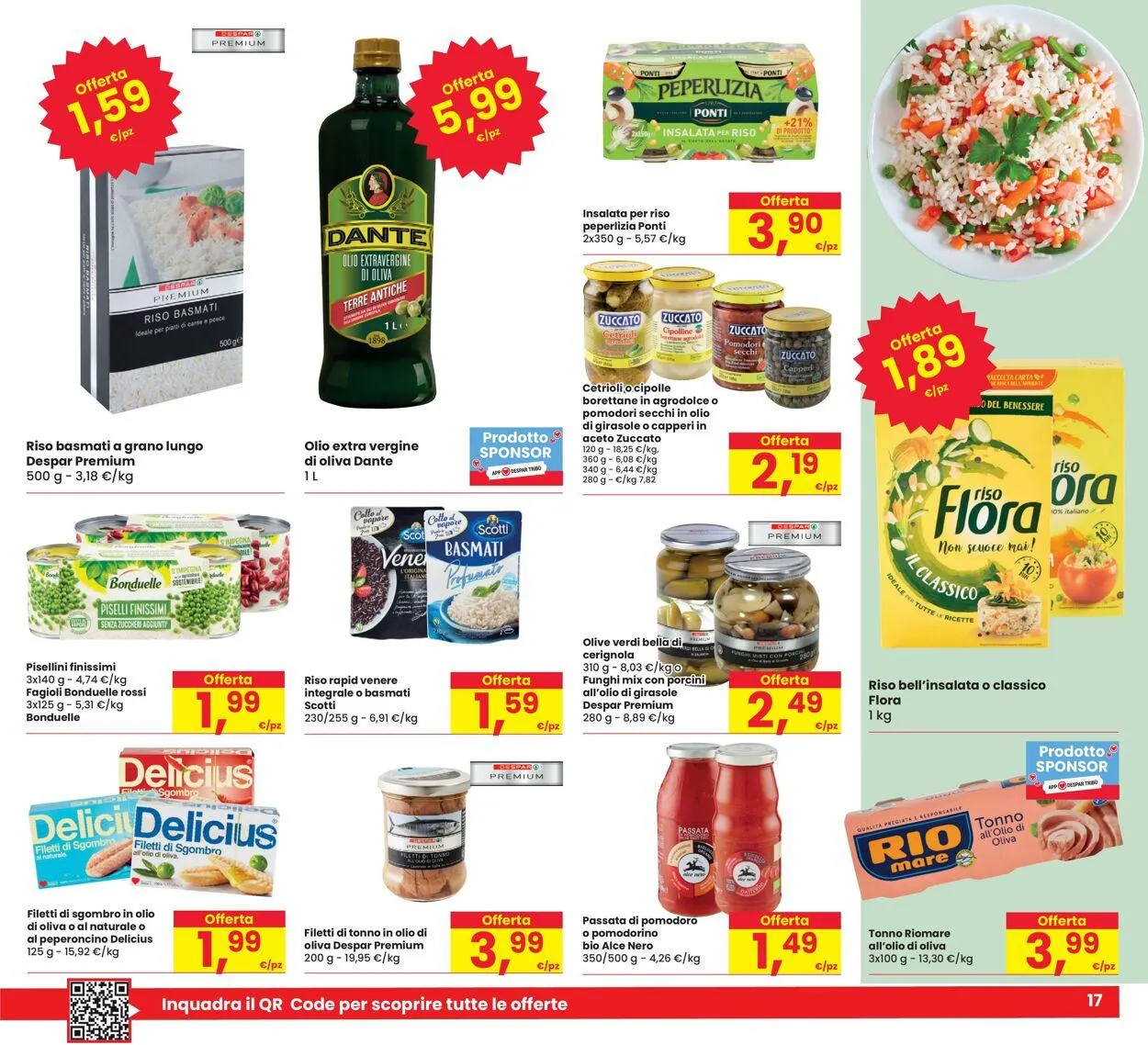 Eurospar Volantino attuale da 12 giugno a 25 giugno di 2025 - Pagina del volantino 17