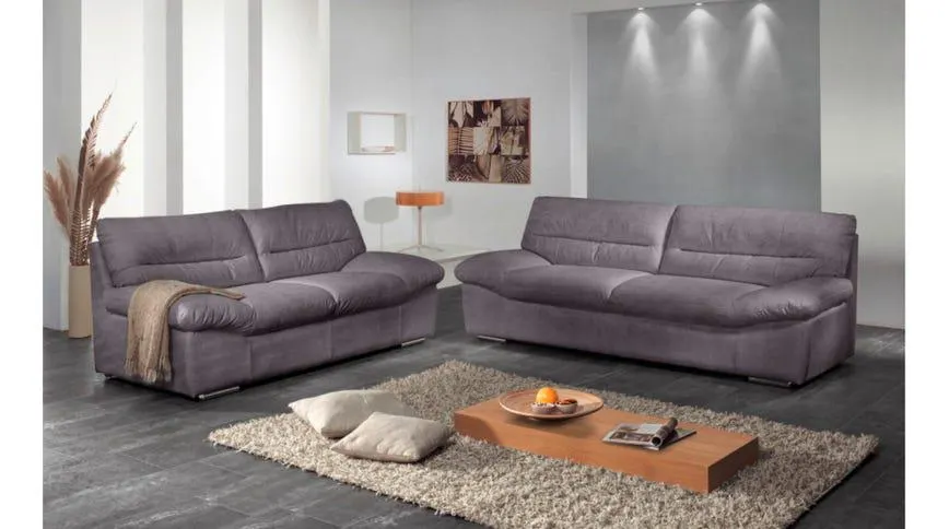 Bull divano 2 posti in tessuto tortora