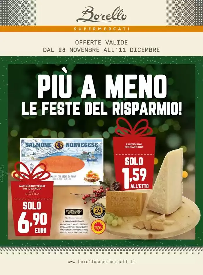 Piu a meno da 28 novembre a 11 dicembre di 2024 - Pagina del volantino 1