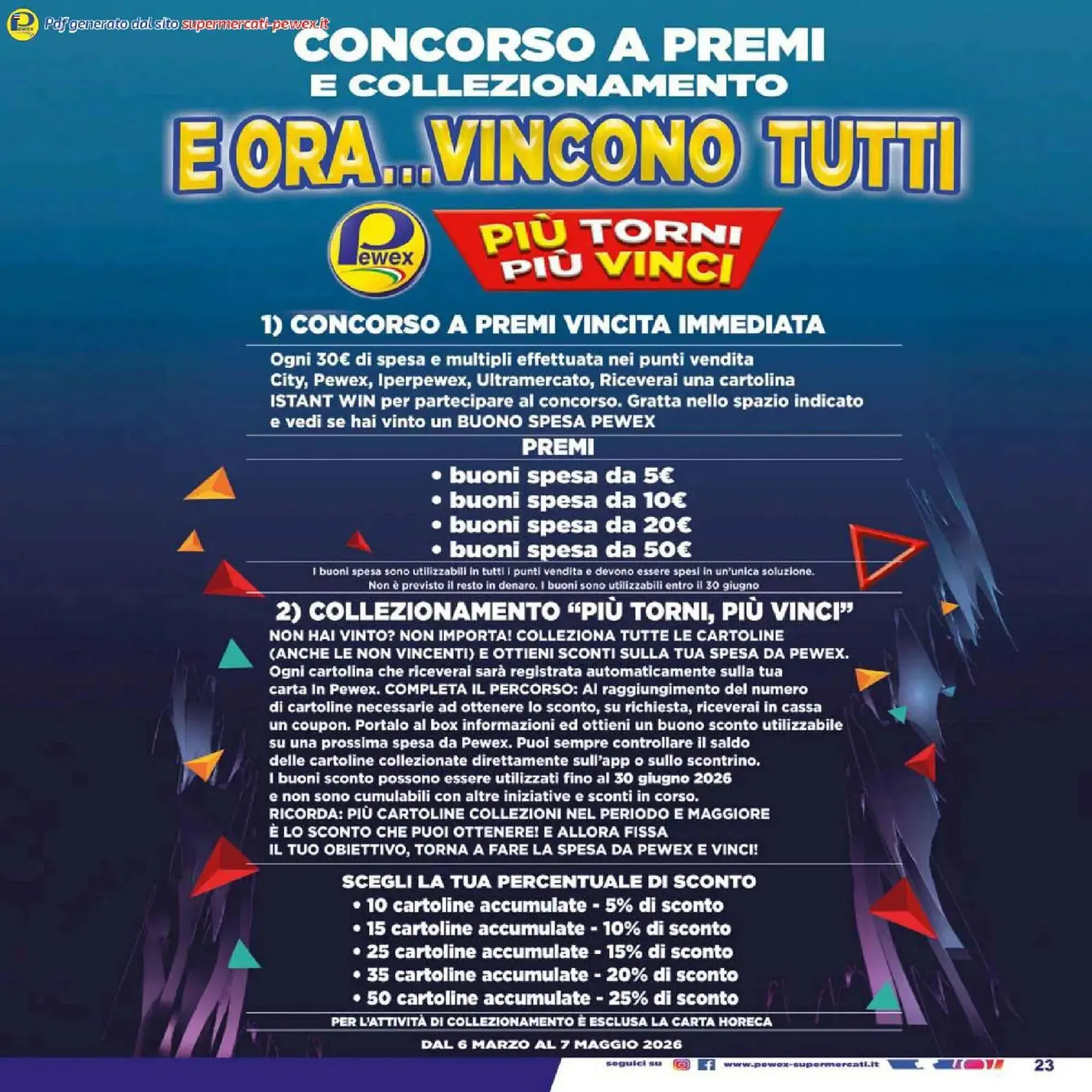 Volantino Pewex da 6 marzo a 7 maggio di 2026 - Pagina del volantino 23