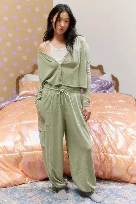 Out From Under Cosy Cabot Utility Lounge Pantaloni