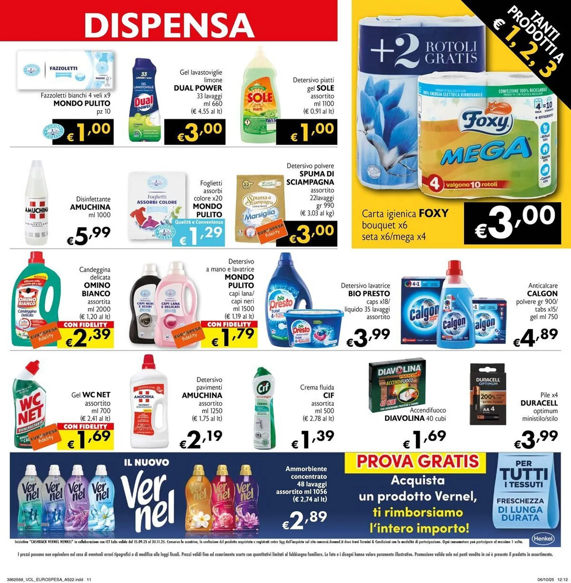 Volantino Eurospesa da 23 ottobre a 5 novembre di 2025 - Pagina del volantino 11