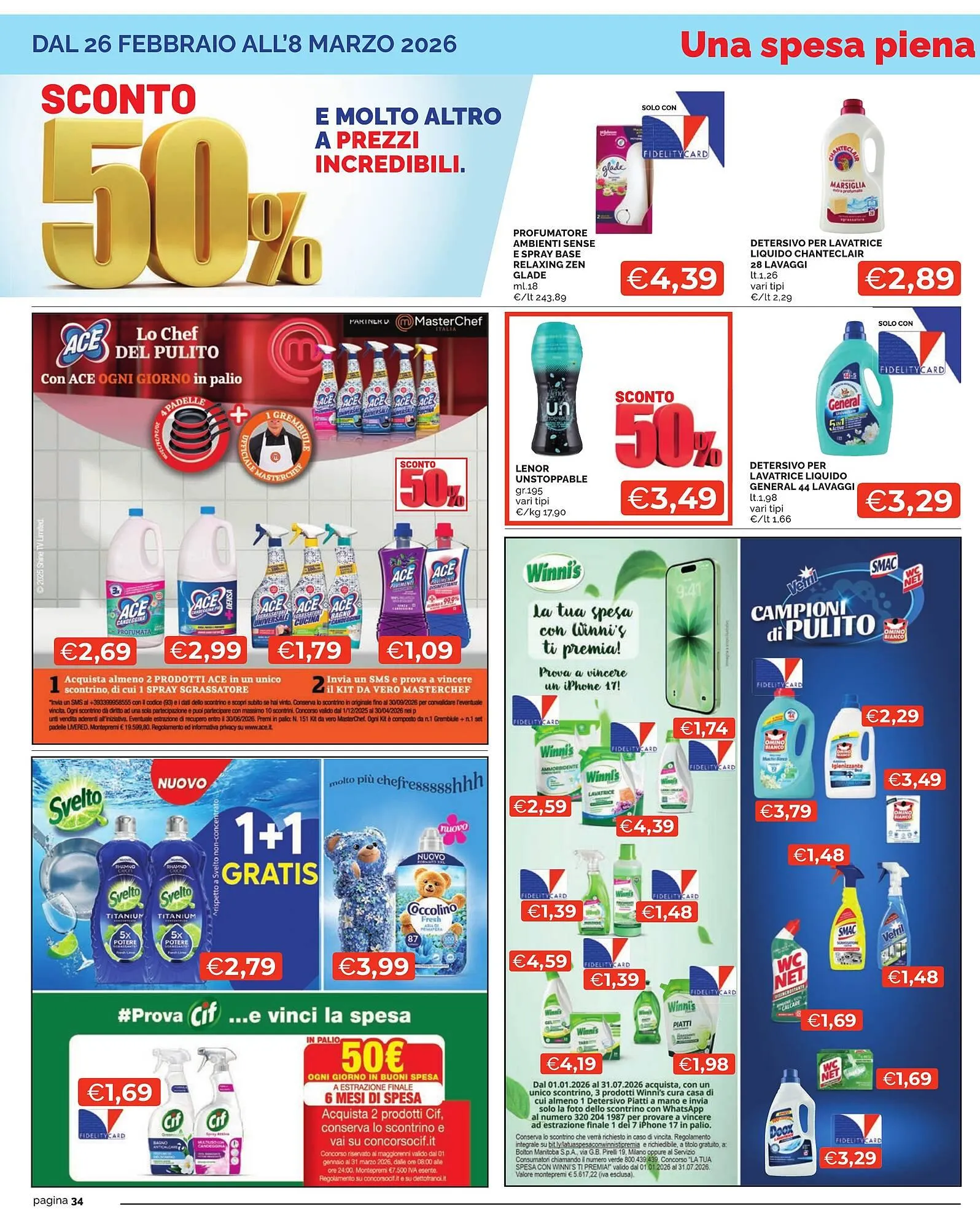 Volantino Mercatò Local da 26 febbraio a 8 marzo di 2026 - Pagina del volantino 34