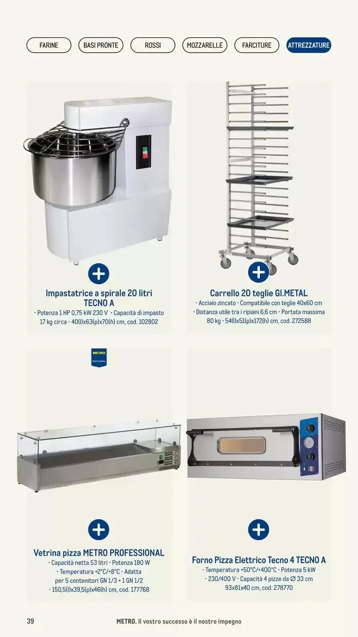 Catalogo Pizza And Gourmet 2025 da 9 maggio a 8 maggio di 2026 - Pagina del volantino 39