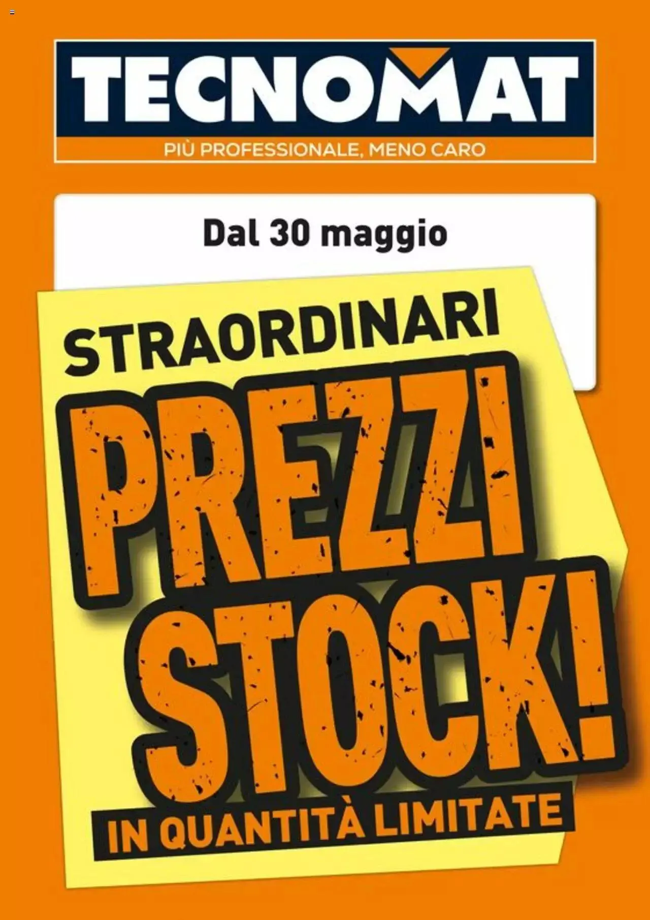 Volantino TECNOMAT da 30 maggio a 26 giugno di 2024 - Pagina del volantino 1