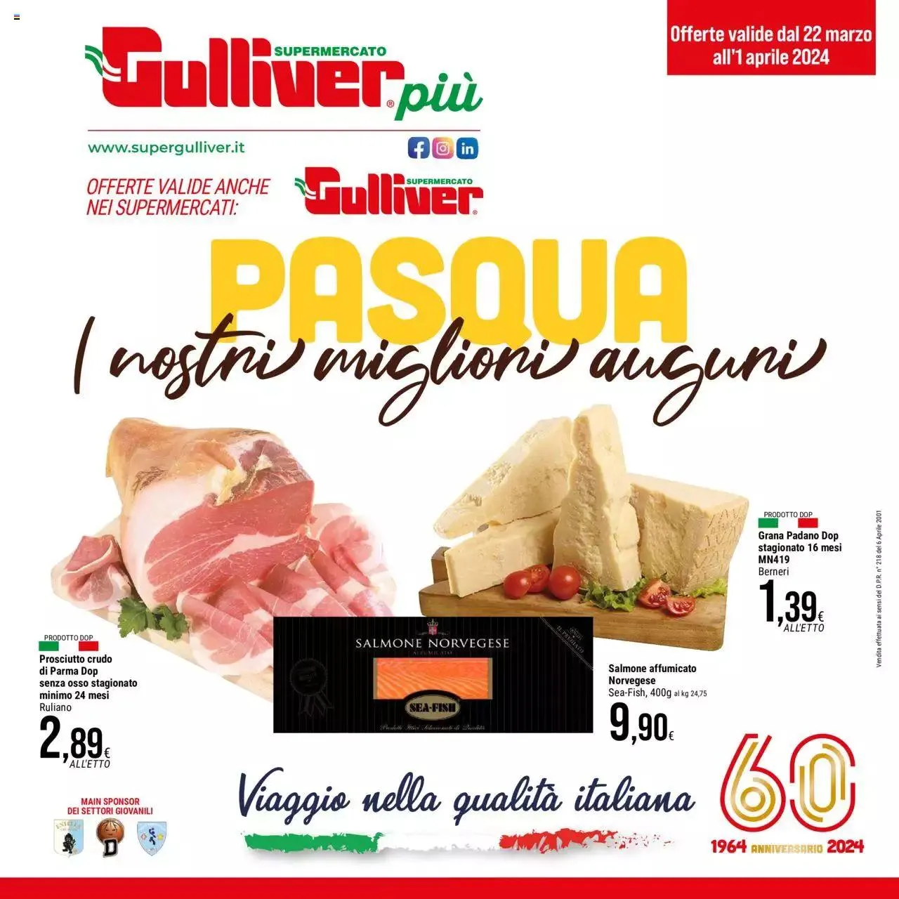Volantino Gulliver da 22 marzo a 1 aprile di 2024 - Pagina del volantino 1