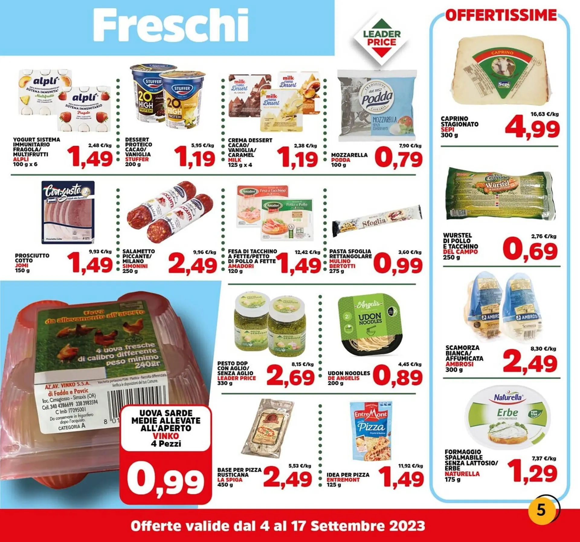 Volantino Leader Price da 4 settembre a 17 settembre di 2023 - Pagina del volantino 5