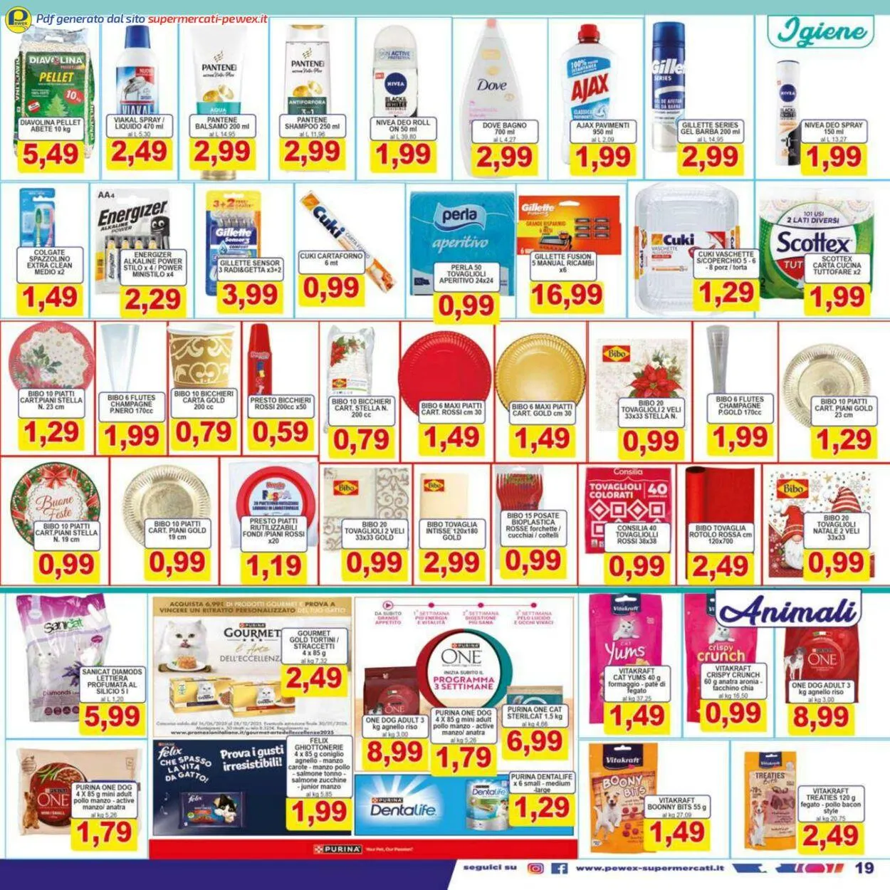 Pewex Volantino attuale da 15 dicembre a 29 dicembre di 2025 - Pagina del volantino 19