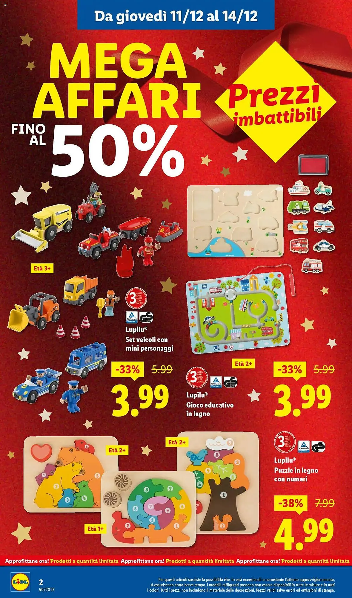 Volantino Lidl da 11 dicembre a 14 dicembre di 2025 - Pagina del volantino 2