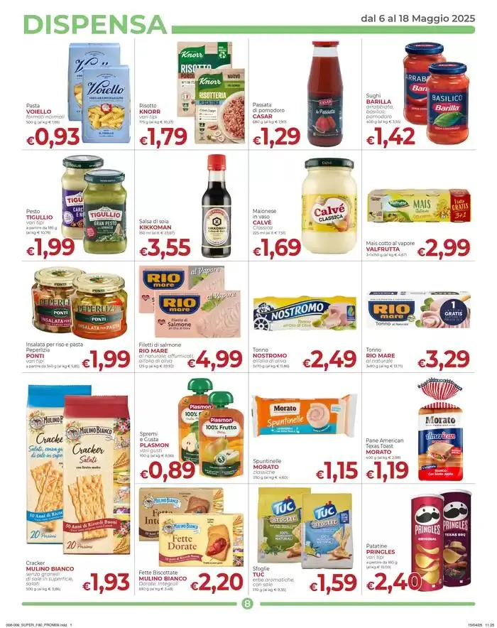 Prezzi al costo! da 6 maggio a 18 maggio di 2025 - Pagina del volantino 8