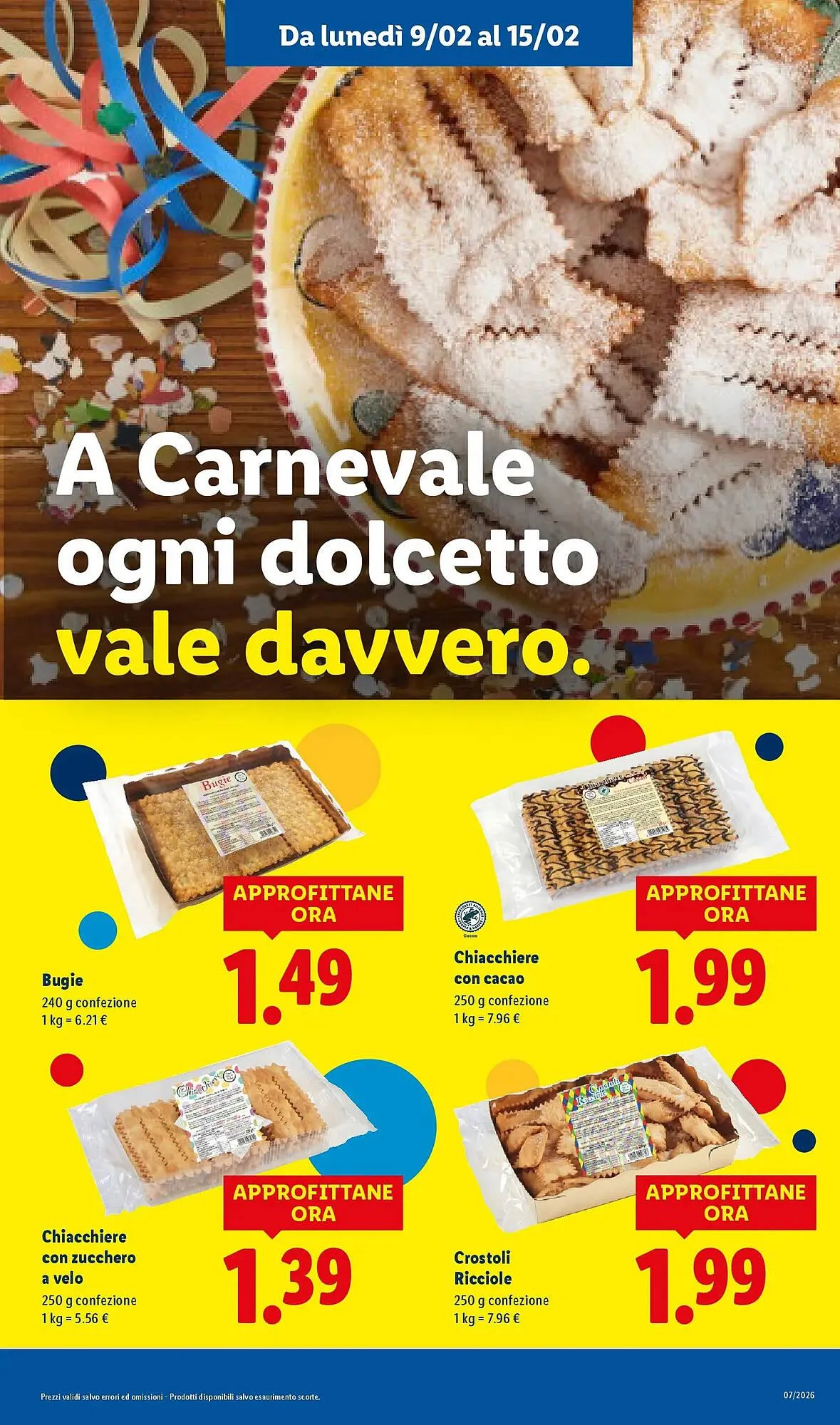 Volantino Lidl da 8 febbraio a 12 febbraio di 2026 - Pagina del volantino 25