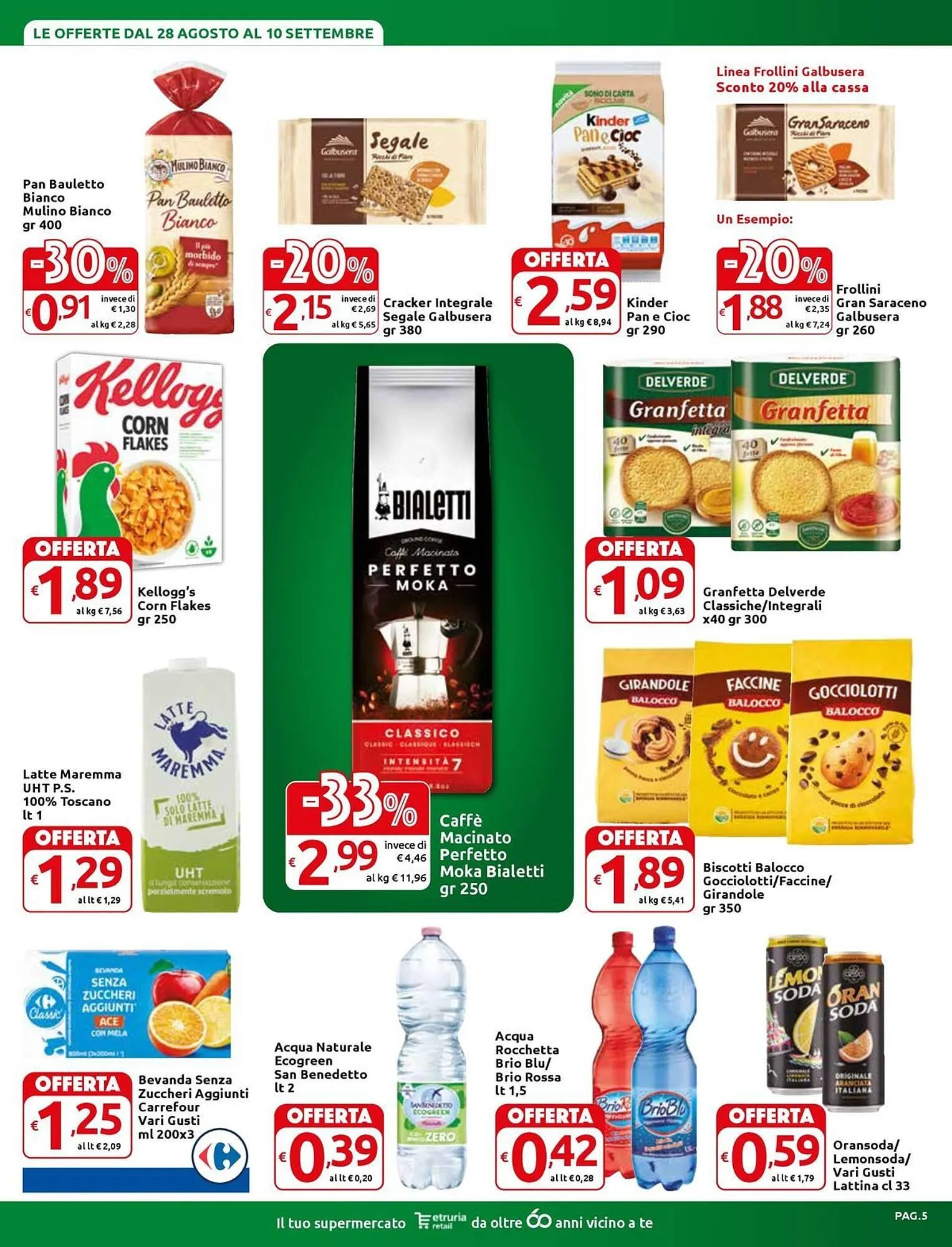Volantino Carrefour Express da 28 agosto a 10 settembre di 2025 - Pagina del volantino 5