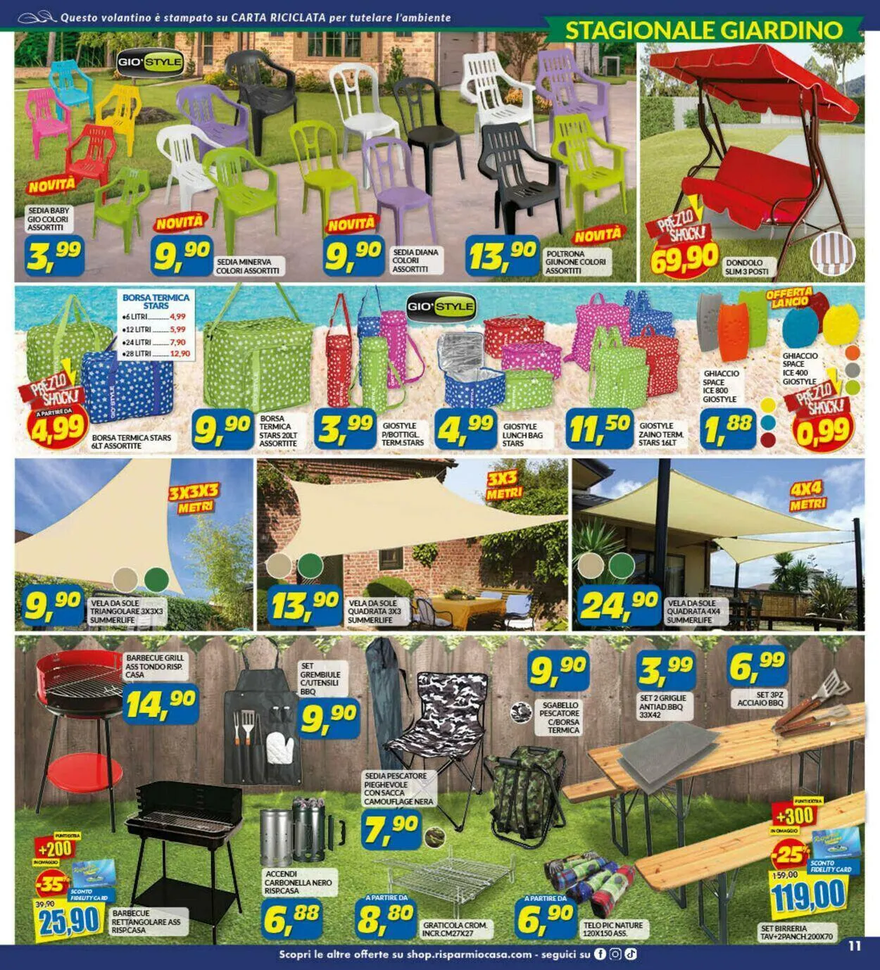 Risparmio Casa Volantino attuale da 22 luglio a 5 agosto di 2023 - Pagina del volantino 11