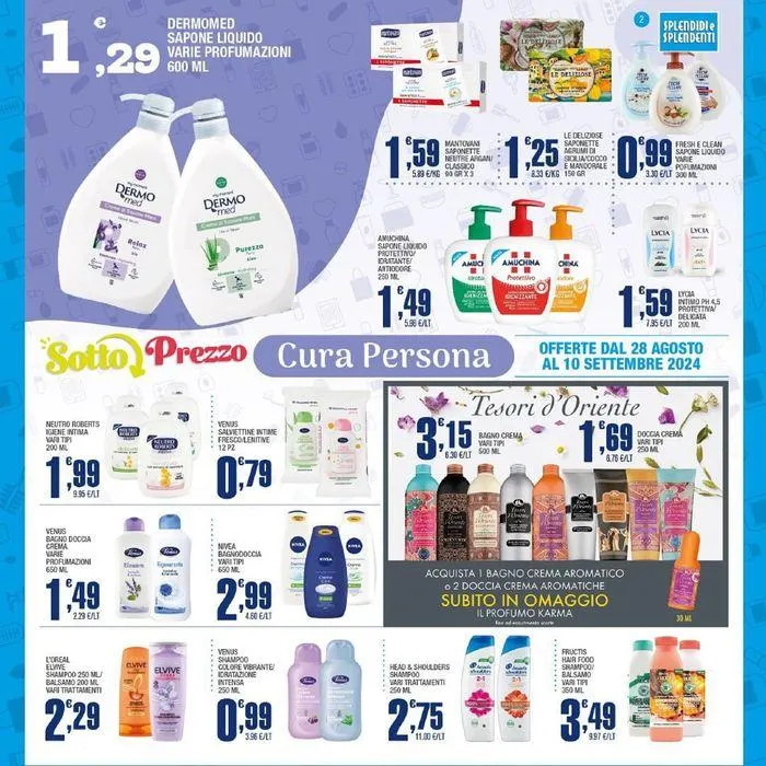 Sottoprezzo da 28 agosto a 10 settembre di 2024 - Pagina del volantino 2