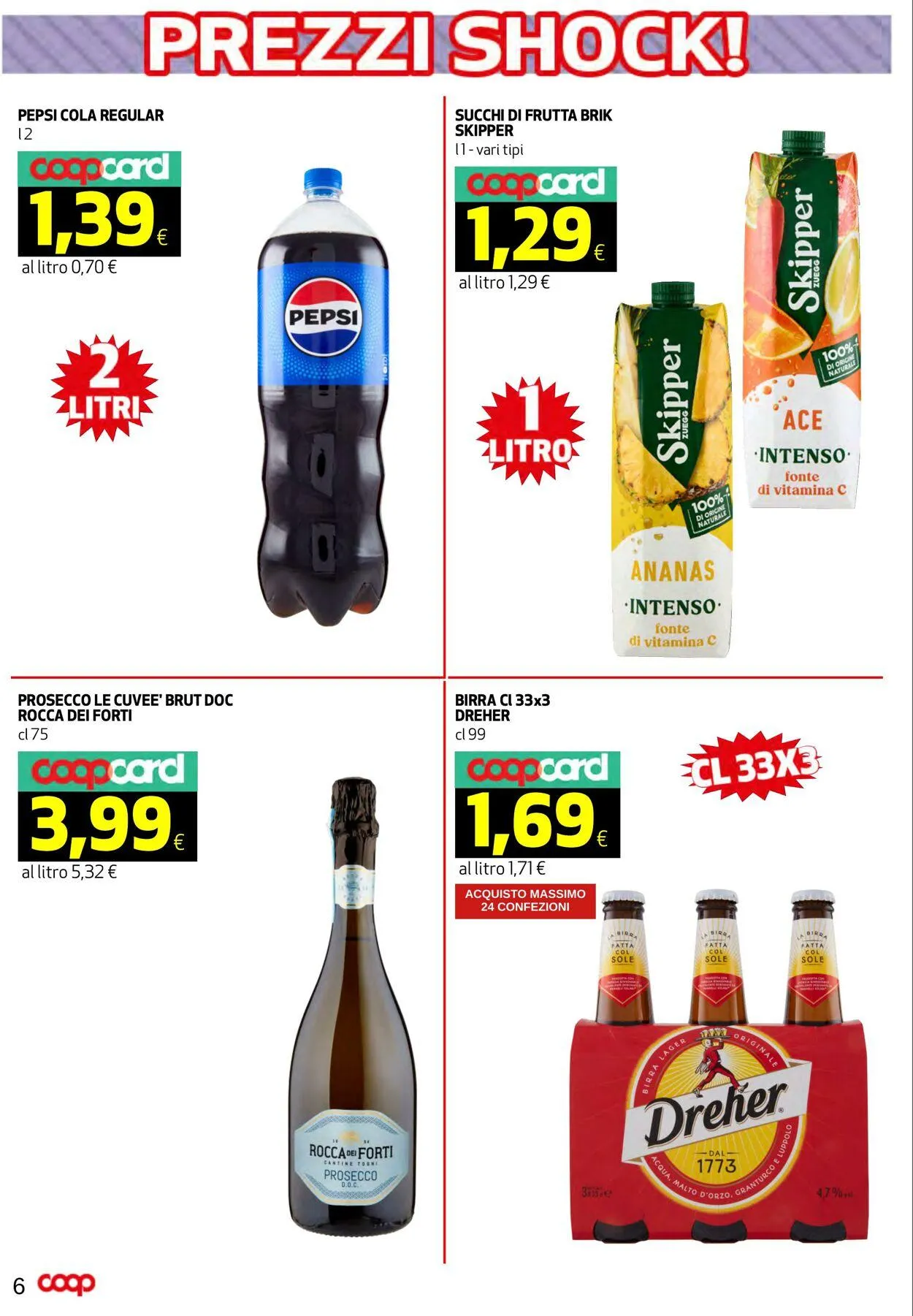 Coop Volantino attuale da 21 agosto a 31 agosto di 2025 - Pagina del volantino 6