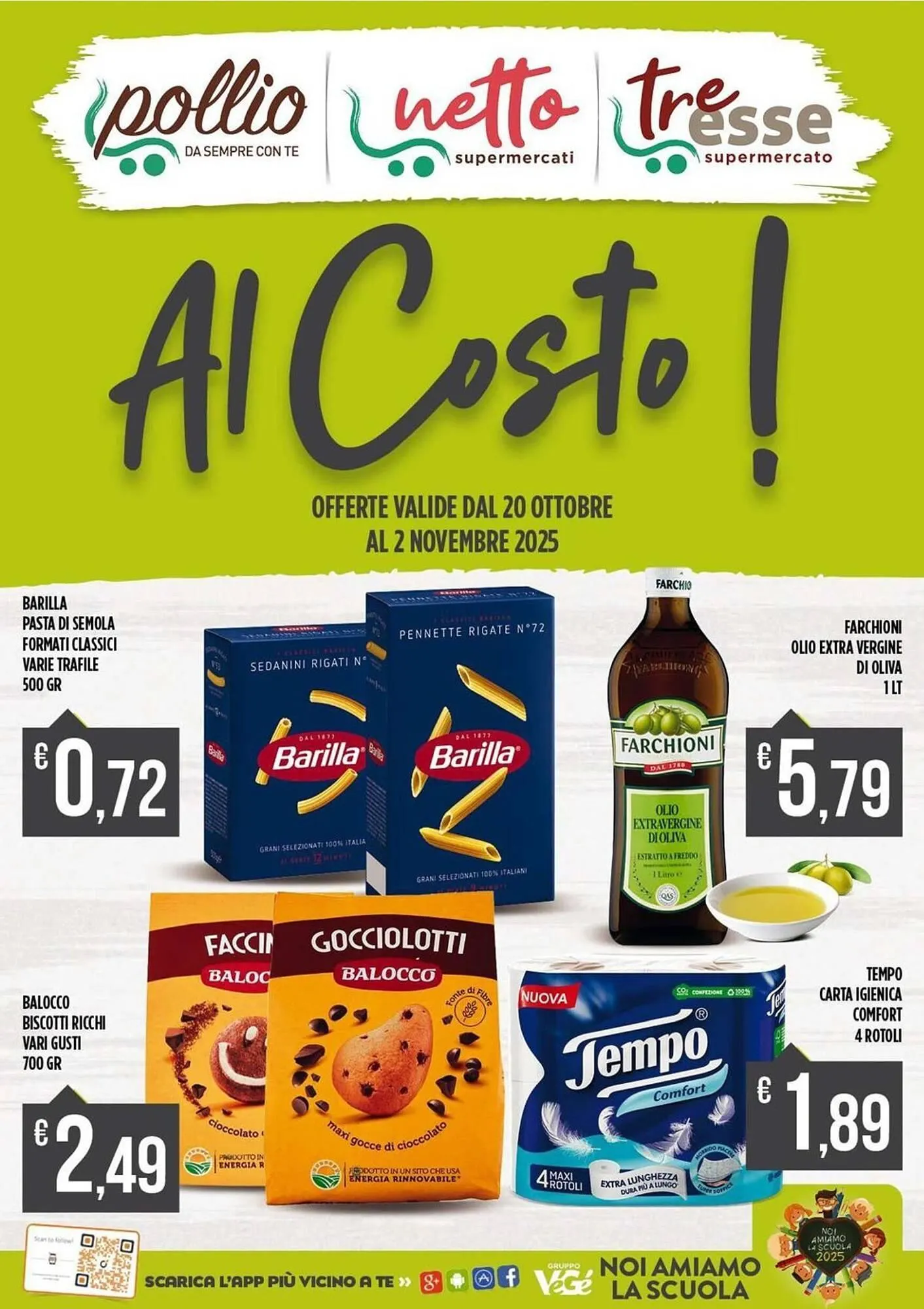 Volantino Supermercato Pollio da 20 ottobre a 2 novembre di 2025 - Pagina del volantino 1