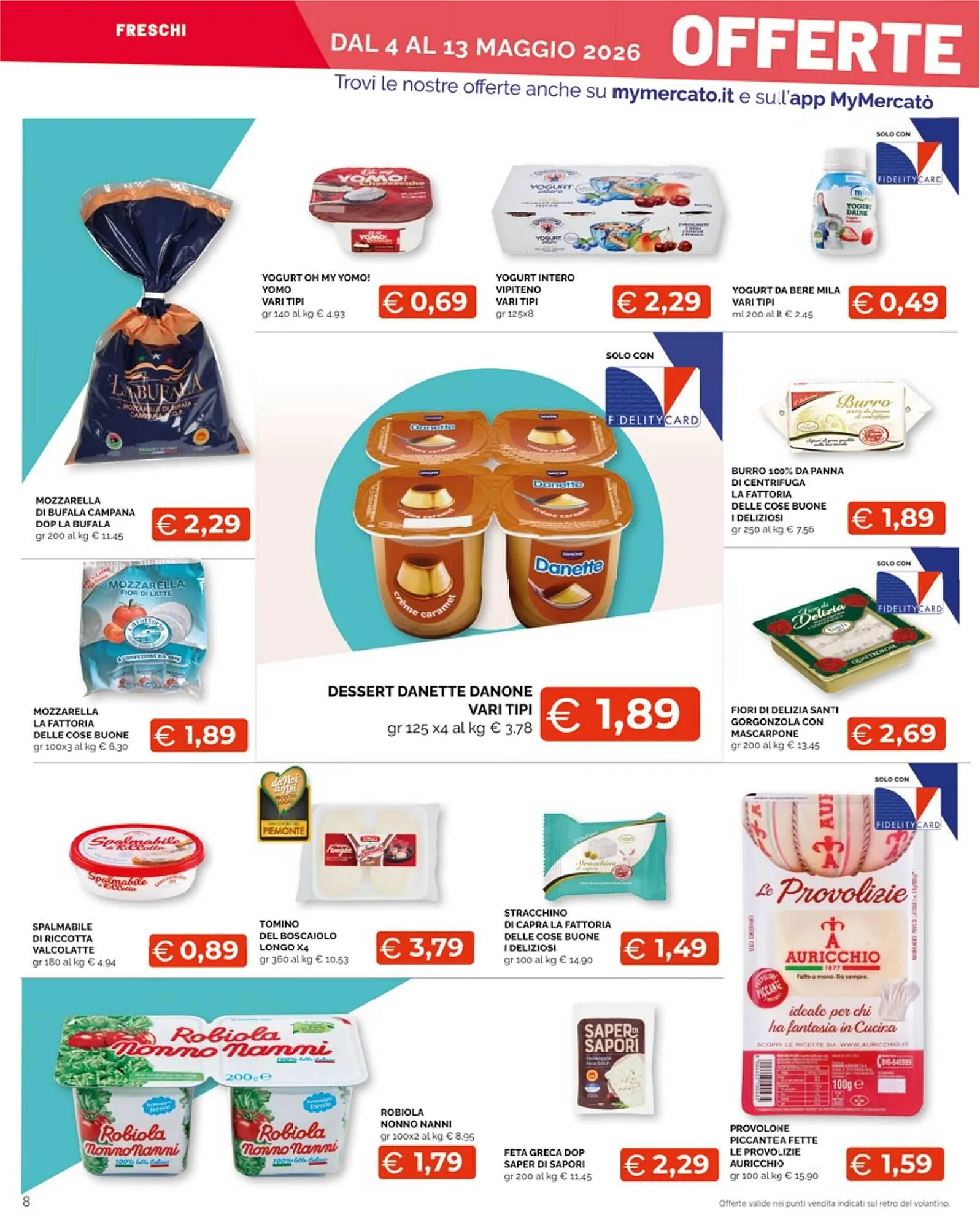 Volantino Mercatò Extra da 4 maggio a 13 maggio di 2026 - Pagina del volantino 8