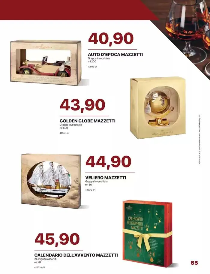 Catalogo di Natale da 5 novembre a 25 dicembre di 2024 - Pagina del volantino 65