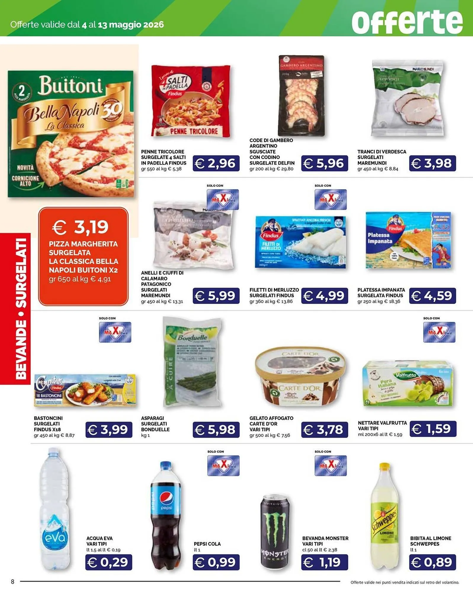 Volantino Maxisconto da 4 maggio a 13 maggio di 2026 - Pagina del volantino 8