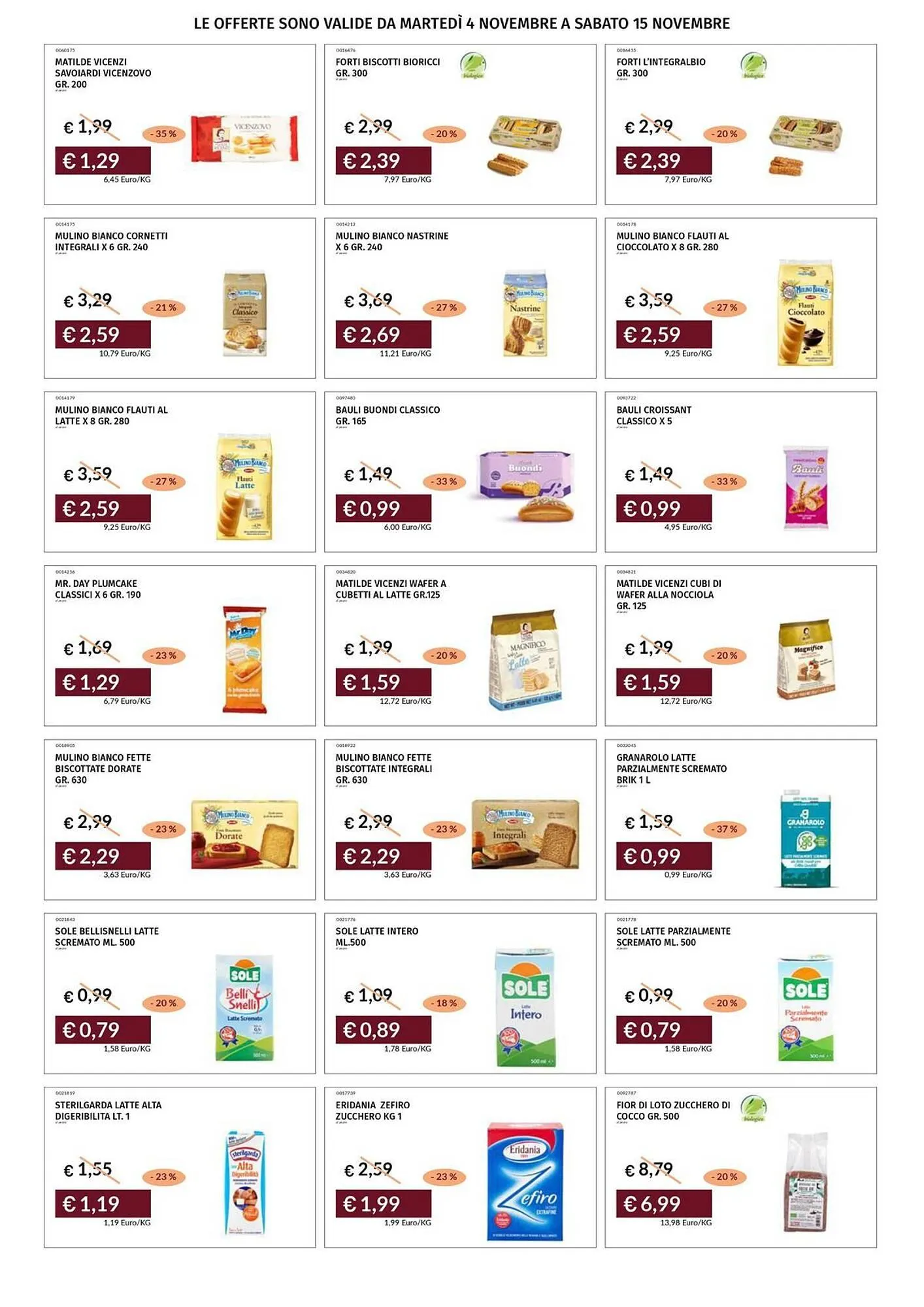 Volantino Prezzemolo e Vitale da 4 novembre a 15 novembre di 2025 - Pagina del volantino 13