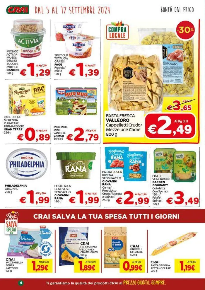 Sottocosto da 5 settembre a 13 settembre di 2024 - Pagina del volantino 4