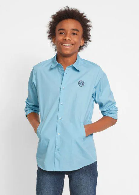 Camicia con ricamo sul petto