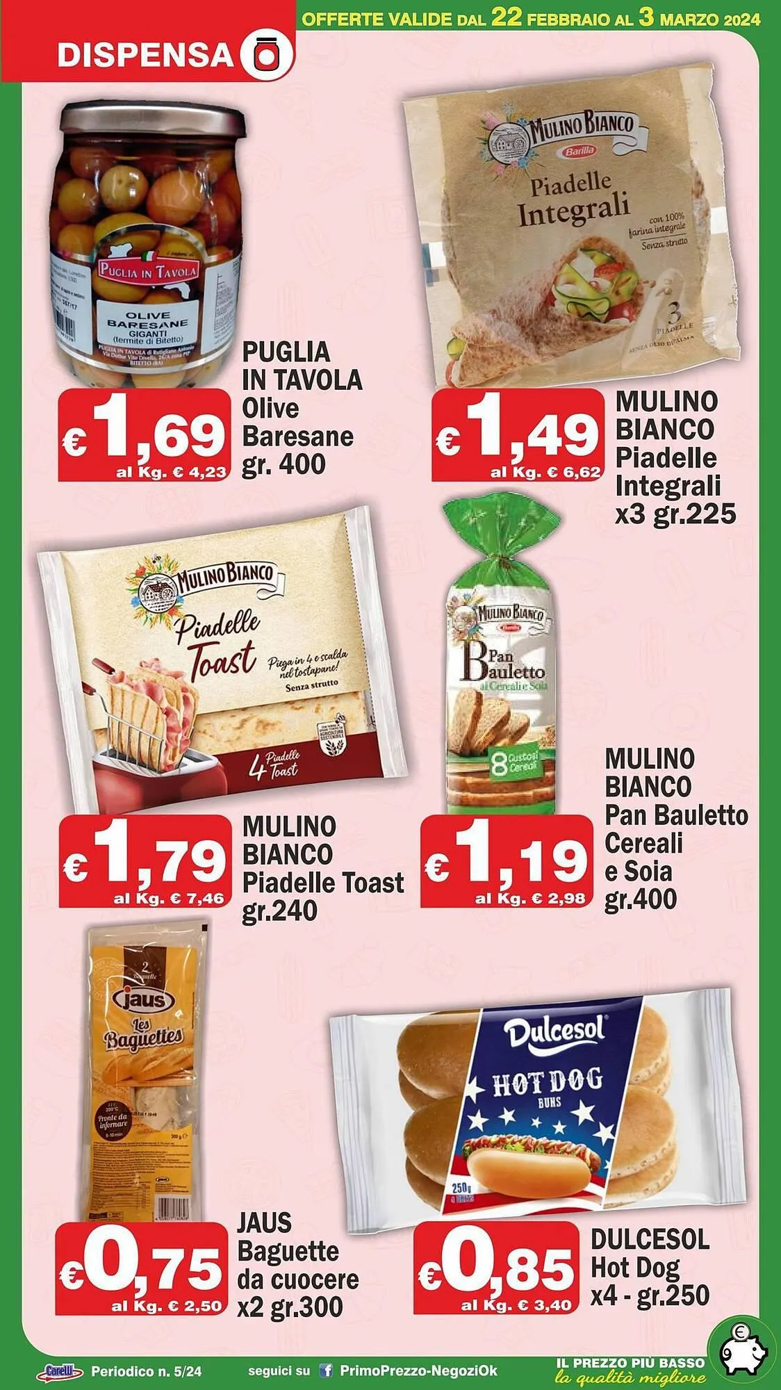 Volantino Primo Prezzo da 22 febbraio a 3 marzo di 2024 - Pagina del volantino 10