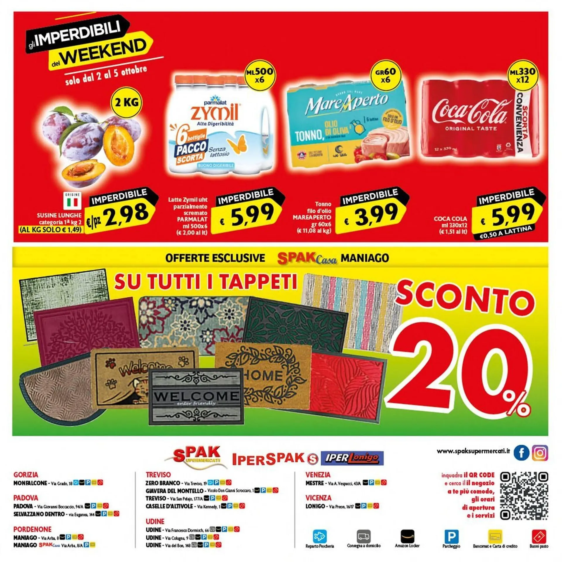 Volantino Spak Supermercati da 25 settembre a 8 ottobre di 2025 - Pagina del volantino 12