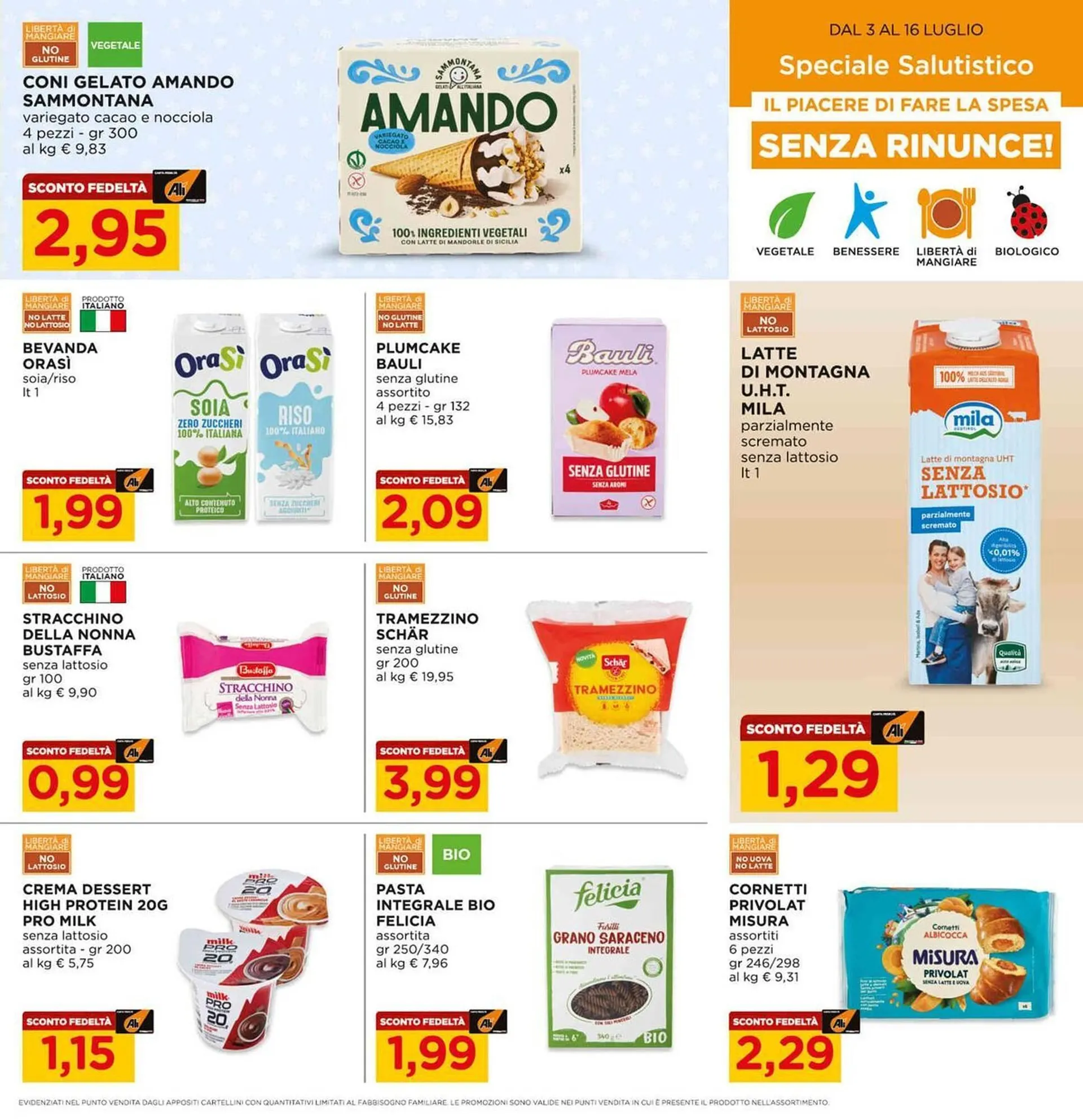 Volantino Alì Supermercati da 3 luglio a 17 luglio di 2025 - Pagina del volantino 17