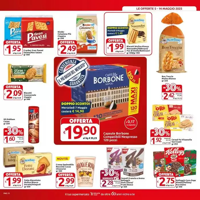 Gli eroi del risparmio Scontati 2 volte! da 5 maggio a 14 maggio di 2025 - Pagina del volantino 12