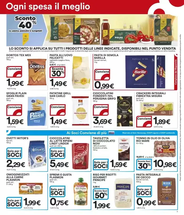 Sconti 30% - 40% - 50% da 13 marzo a 26 marzo di 2025 - Pagina del volantino 5