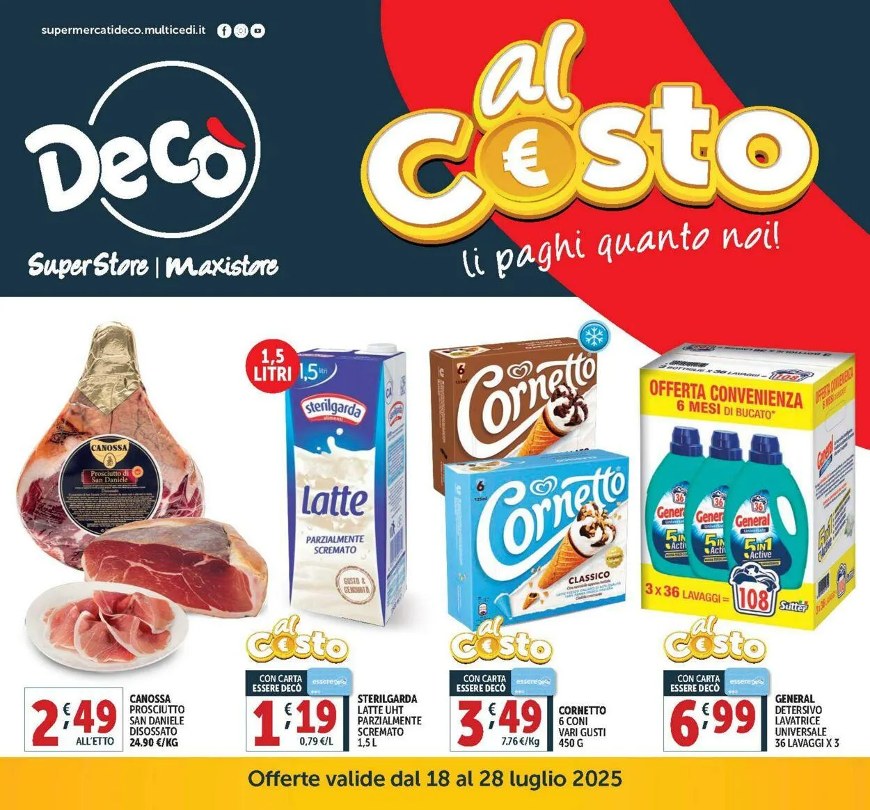 Deco Volantino attuale da 6 agosto a 20 agosto di 2025 - Pagina del volantino 1