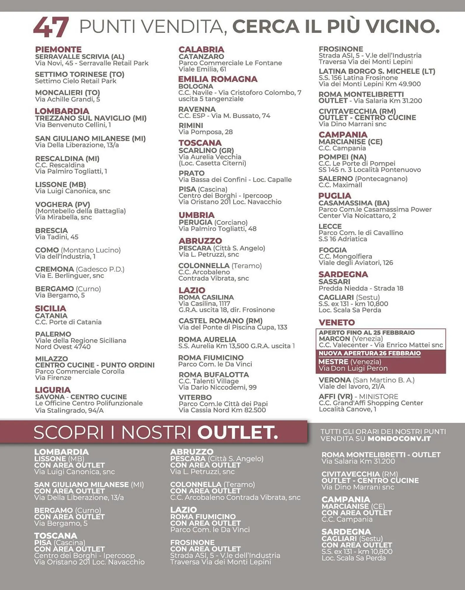 Volantino Mondo Convenienza da 1 gennaio a 31 marzo di 2026 - Pagina del volantino 98