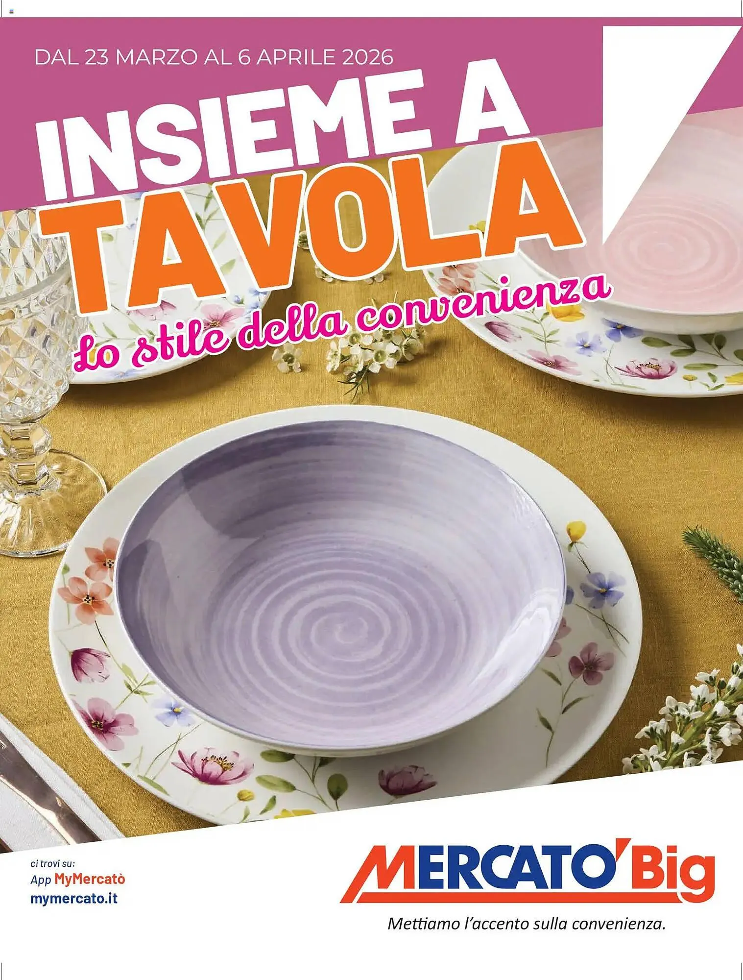 Volantino Mercatò Big da 23 marzo a 6 aprile di 2026 - Pagina del volantino 1