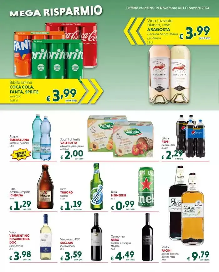 Mega risparmio da 18 novembre a 1 dicembre di 2024 - Pagina del volantino 6