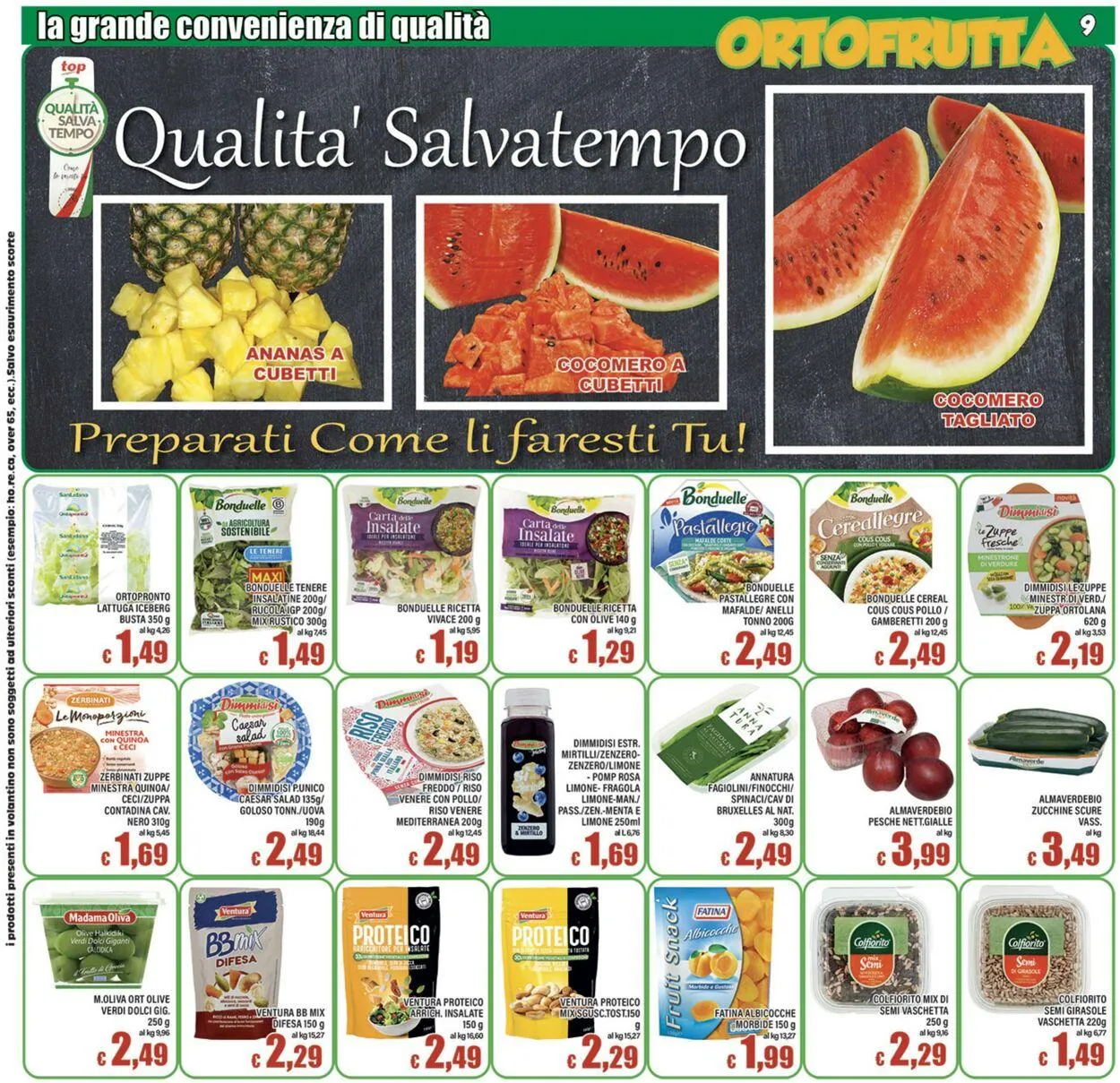 Top Supermercati Volantino attuale da 11 settembre a 25 settembre di 2025 - Pagina del volantino 9